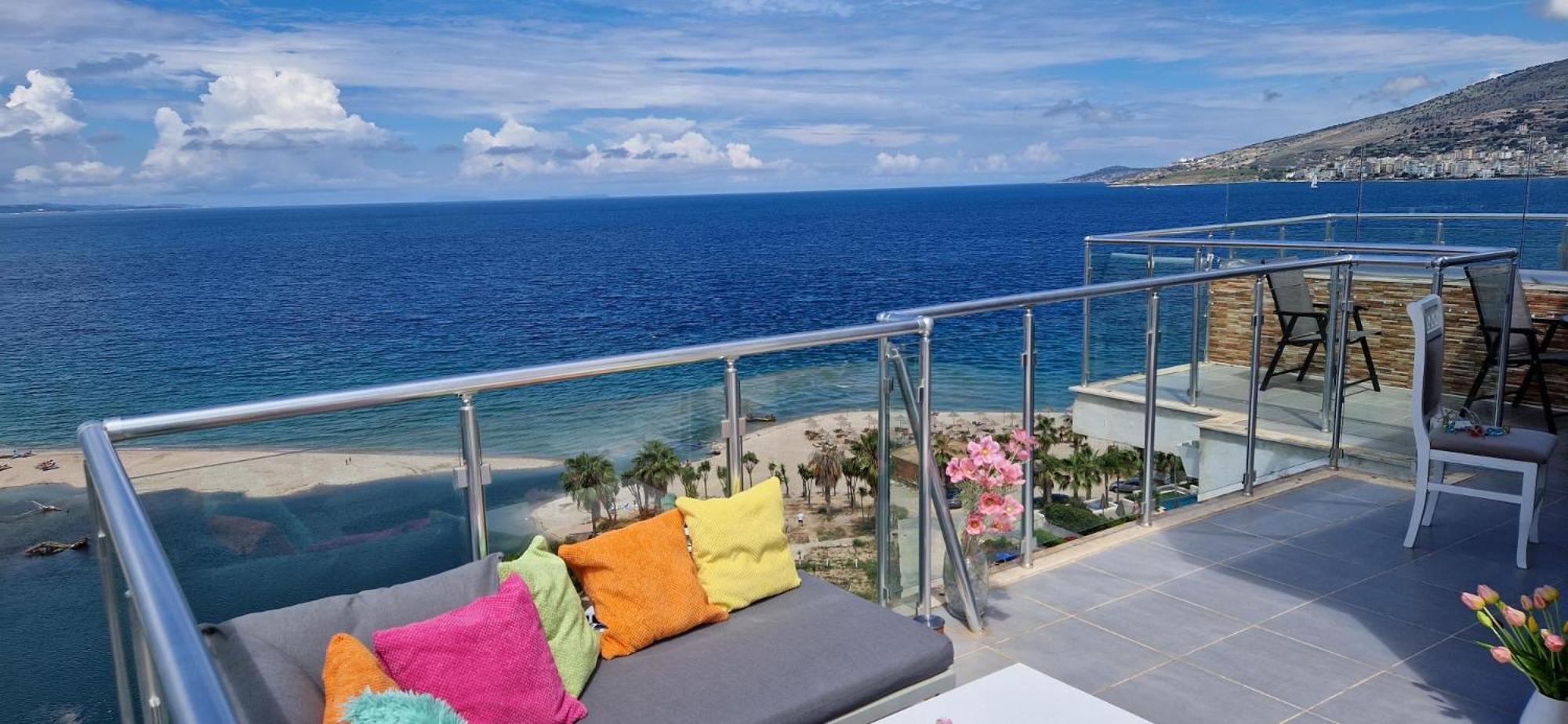 Sadet'S Penthouse Saranda Sarandë Exterior foto